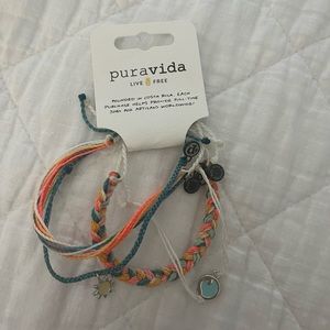 Pura Vida bracelet set NWT